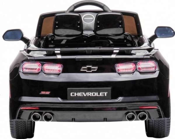 Chevrolet Camaro 2SS Batteri Svart + Fjärrkontroll + EVA-hjul + Långsam start + Ljudljus