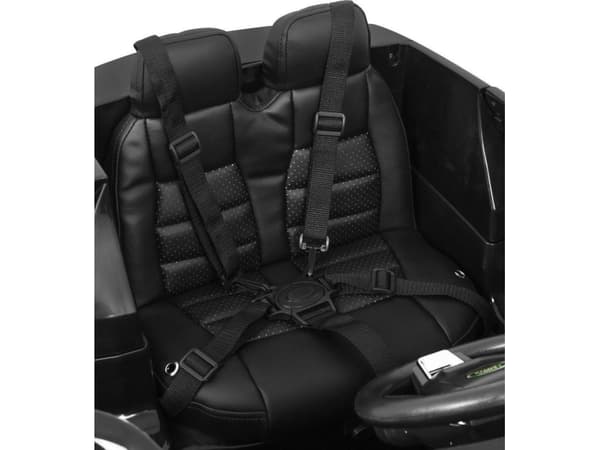 Land Rover Discovery lapsille Musta + Kaukosäädin + 5-pistevaljaat + Istuimen säätö + EVA + MP3-LED