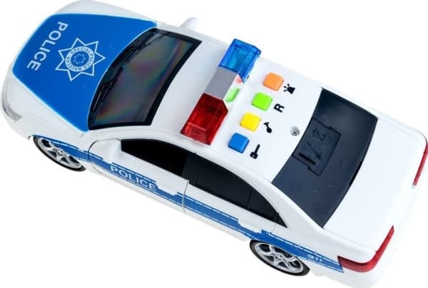 Jokomisiada Bil POLICE lydlys sirene ZA2118