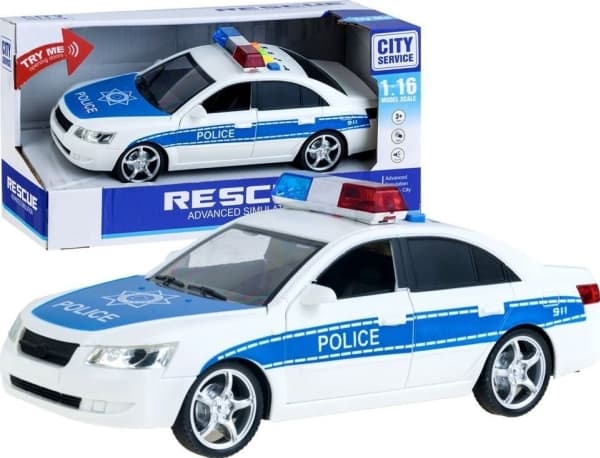 Jokomisiada Bil POLICE lydlys sirene ZA2118