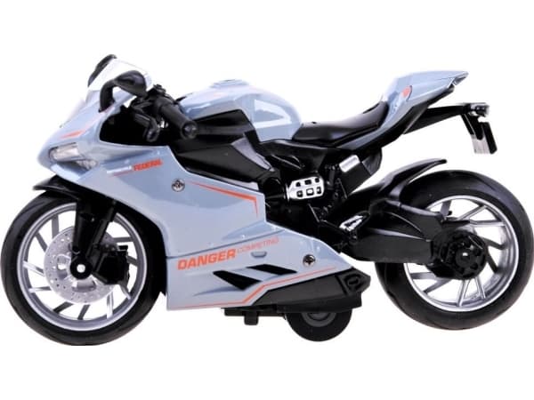 Jokomisiada Gjutmodell Motorcykel med dragleksak ZA3933