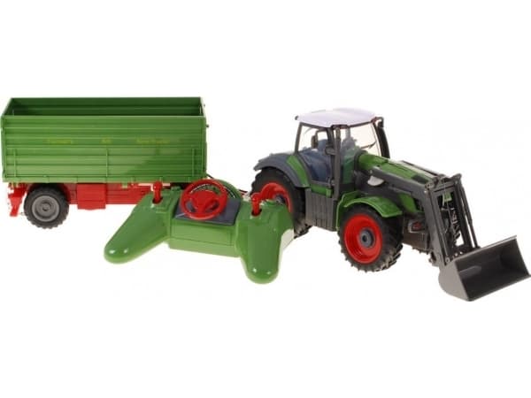 Ramiz Traktor Grønn Trailer Grønn 2 4GHz
