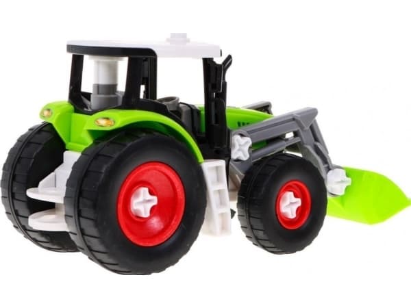 Ramiz avtakbar traktor med tilhengerleke for barn
