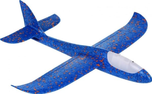 Ramiz Styrofoam Model Aircraft Vaaleansininen