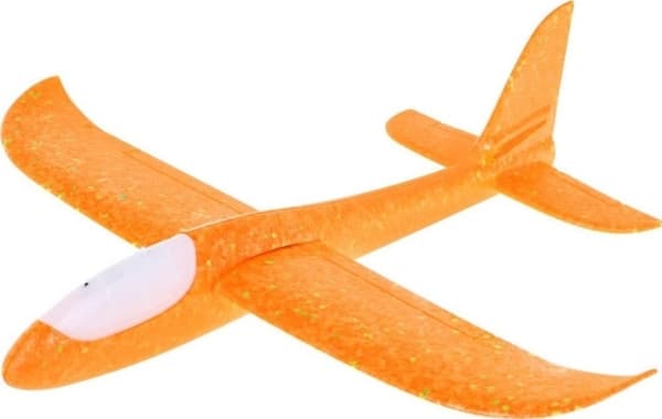 Ramiz Styrofoam Model Aircraft vaalean keltainen