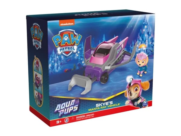 Paw Patrol Aqua teemalla ajoneuvot - Skye