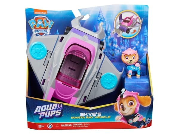 Paw Patrol Aqua teemalla ajoneuvot - Skye