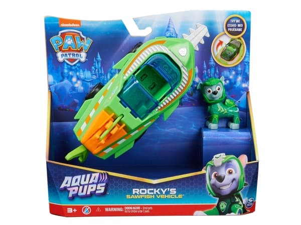 Paw Patrol Aqua Themed Vehicles - Rocky