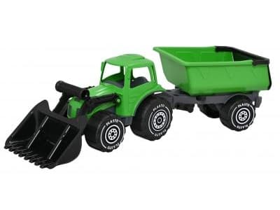 Plasto 1672GRB, Traktor, Grön