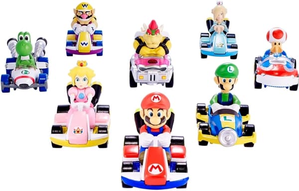 Hot Wheels Mario Kart Toad Sneeker Vehicle