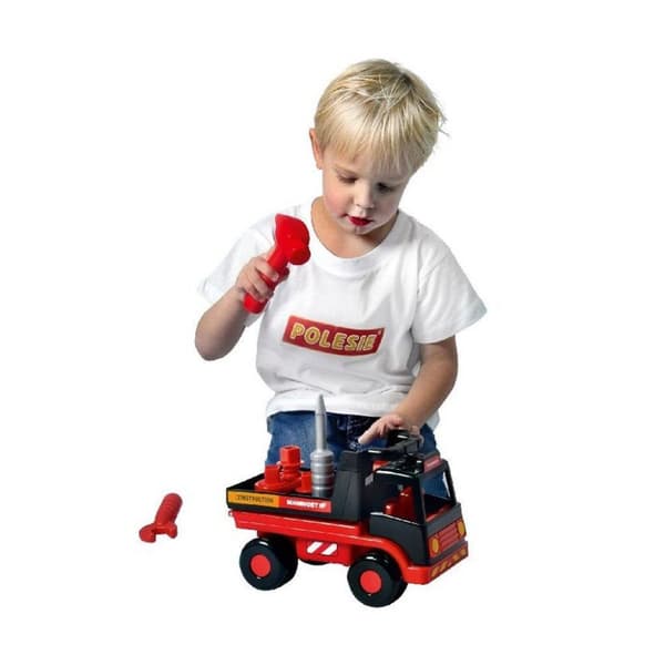 Polesie Mammoet Tool Kärry punainen/musta