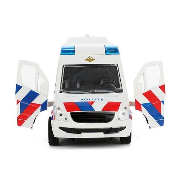 Toi-Toys Biler & Lastbiler Politibus + Lys og Lyd