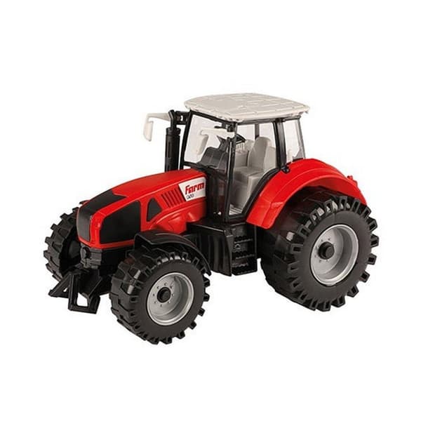Traktor Traktor med friktion 19 cm Rød/Sort