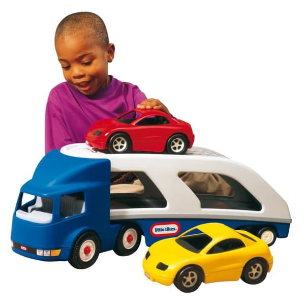 Lille Tikes biltransporter