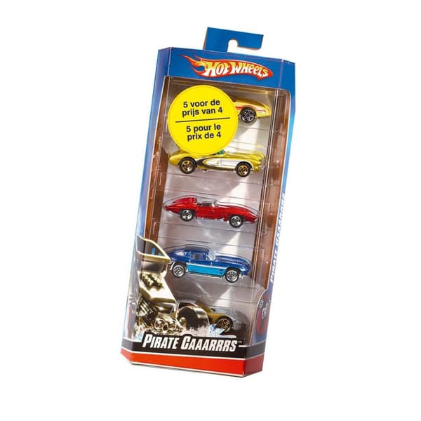 Hot Wheels Car 5-pack