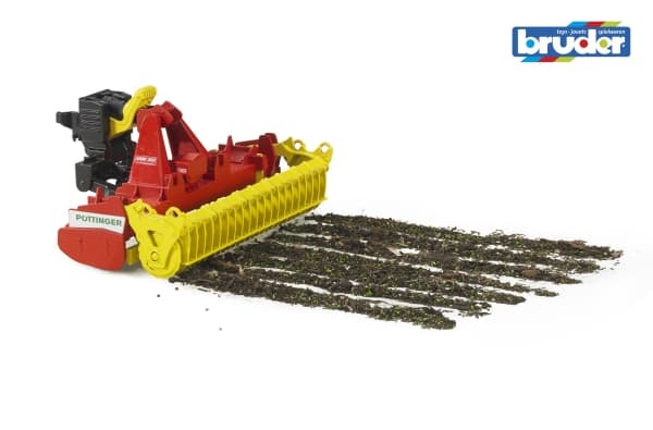 BRUDER Pöttinger Lion 3002 - Rød - Gul - Plast (02346)