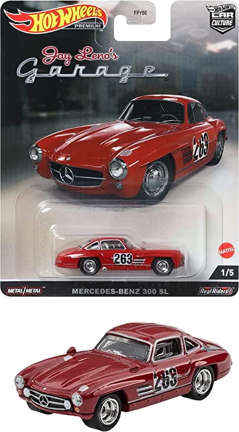 Hot Wheels Jay Leno’s Garage Mercedes-Benz 300 SL
