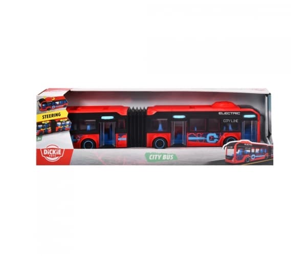 Dickie Toys 203747015, Bus, 3 år, Plast, Rød