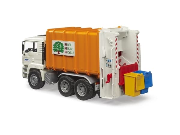 Bruder MAN TGA Rear loading garbage truck toy