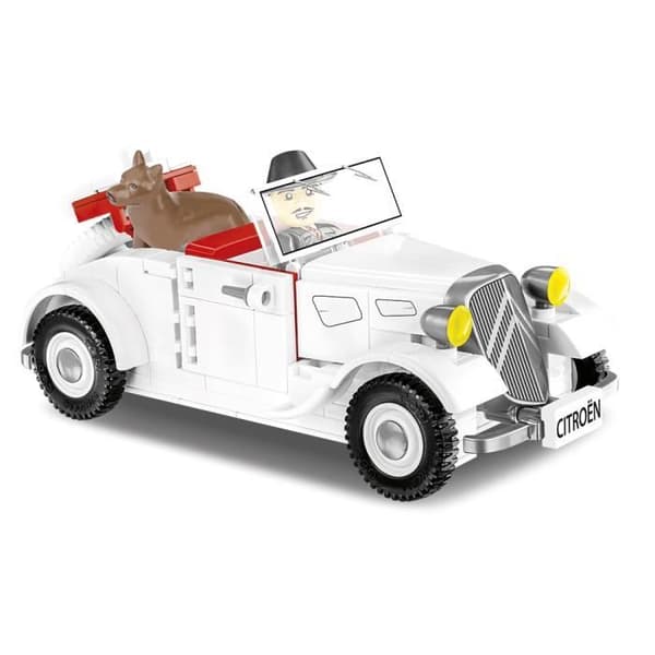 Byggleksak - COBI - 1934 Citroën Traction Avant 7C - 199 element - Vit - 14 år