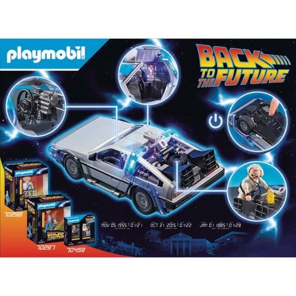 PLAYMOBIL - Tillbaka till framtiden - DeLorean - Klassiska bilar