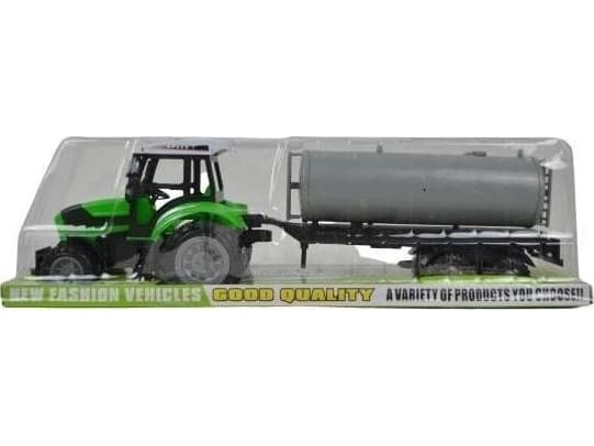 Tractor with barrel truck 666-117B CAR6903