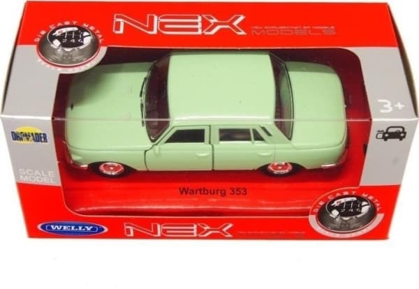 Welly Wartburg 353 1:34 mietowy WELLY