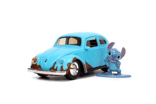Disney Stitch & Volkswagen Beetle Metall 1:32