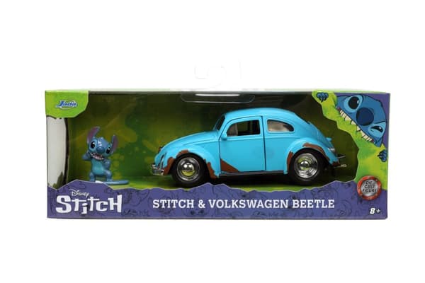 Disney Stitch & Volkswagen Beetle Metall 1:32