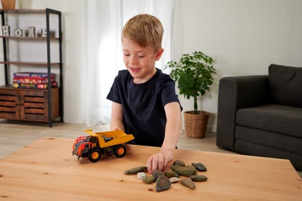 Majorette Volvo Dumper med lyd og lys