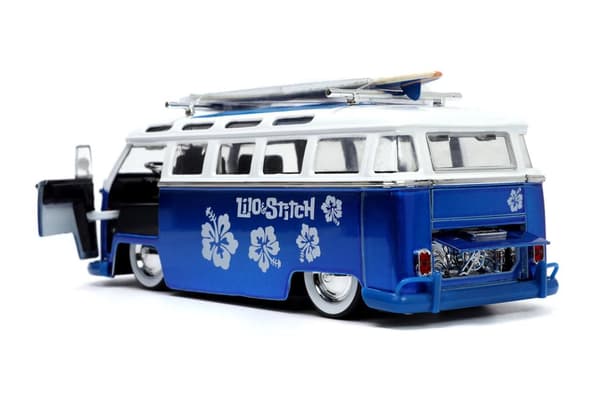 Disney Stitch & Volkswagen T1 Buss Metall 1:24