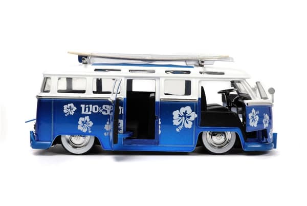 Disney Stitch & Volkswagen T1 Buss Metall 1:24