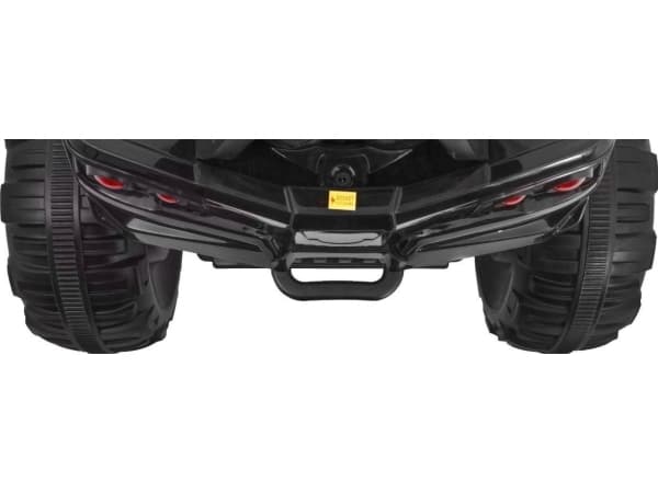 2,4 GHz batteri ATV Quad Bike for Kids Black & Green + Fjernkontroll + EVA-hjul + MP3-radio + Gratis start