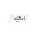 Miniatyrbild 5 av 6: Modell - COBI - 2572 - Panzerkampfwagen E-100 - Vit - För barn från 6 år