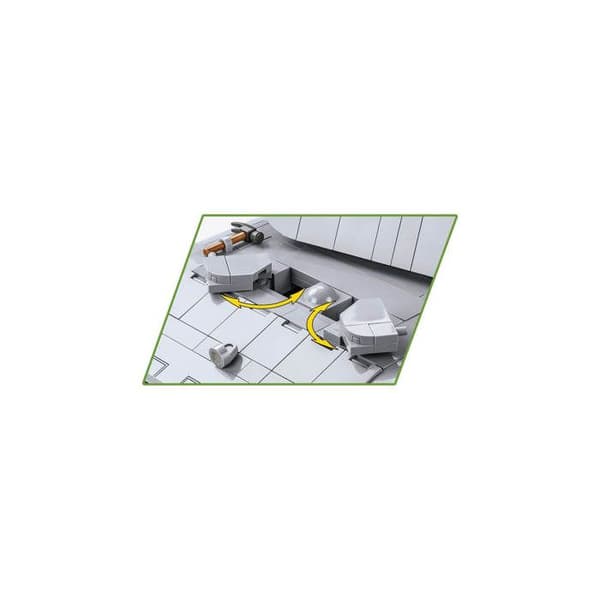 Modell - COBI - 2572 - Panzerkampfwagen E-100 - Vit - För barn från 6 år