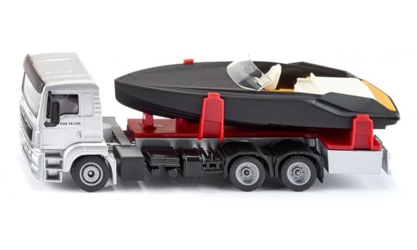 Siku 2715, Modellastbil / -släp, 3 År, Metall, Plast, Svart, Röd, Silver