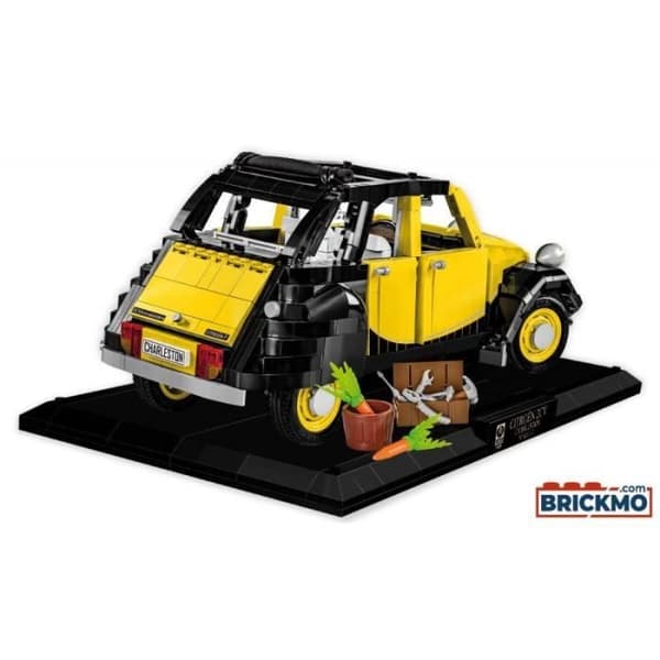 Modellsats - CITROEN - 2CV CHARLESTON E.E - 1630 PCS - Skala 1/12 - Interiör