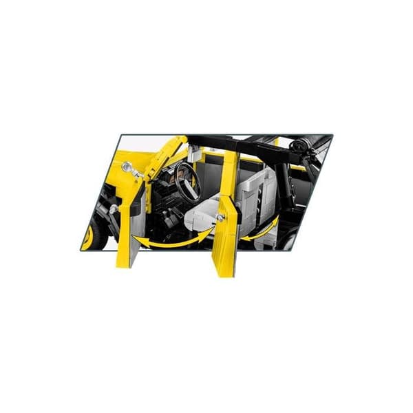 Modellsats - CITROEN - 2CV CHARLESTON E.E - 1630 PCS - Skala 1/12 - Interiör