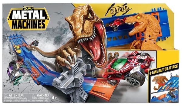 Metal Machines Raptor Attack 4 kaistalla
