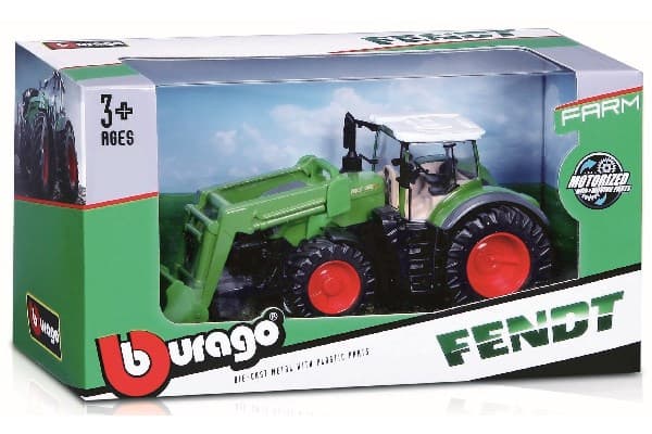 BBURAGO 390633.012, Traktorin pienoismalli, Esikoottu, 1:32, Fendt 1000 Vario, New Holland T7.315, Ei sukupuolirajoitusta, 3 vuosi/vuosia