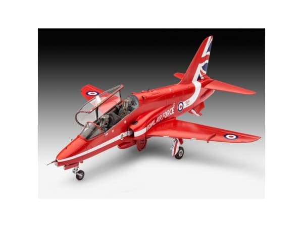 Revell BAe Hawk T.1 Red Arrows, Flymodell med fastvinge, Monteringssett, 1:72, BAe Hawk T.1 Red Arrows, Alle kjønn, Plast