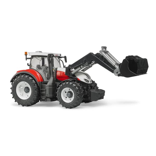 Steyr 6300 Terrus CVT med frontlæsser