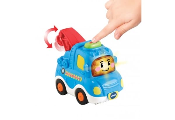 VTech Tut Tut Baby Flitzer 80-516604, Kran-mekano, 1 år, AAA, Plast, Blå, Rød