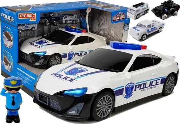 Lean Sport poliisi auton säilytys autotalli 2in1 ääni valot