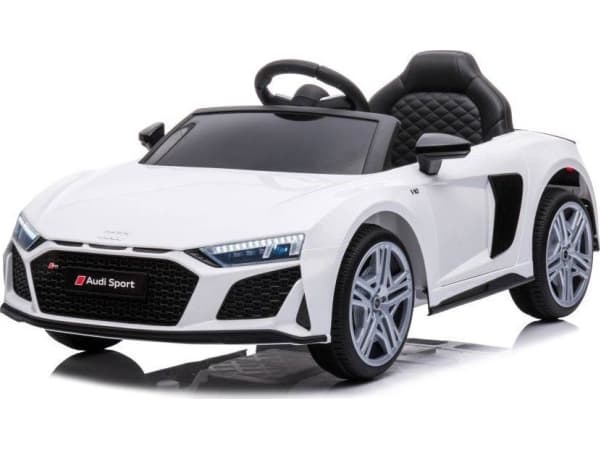 Lean Cars Enkel elbil for barn: Audi R8 Lift A300, hvit