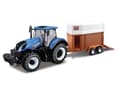 Pikkukuva 4 / 5: Bburago 1:32 New Holland maataloustraktori + perävaunu