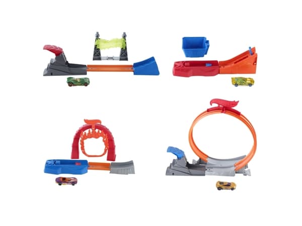 Funko Mattel Hot Wheels -radan yksityiskohdat