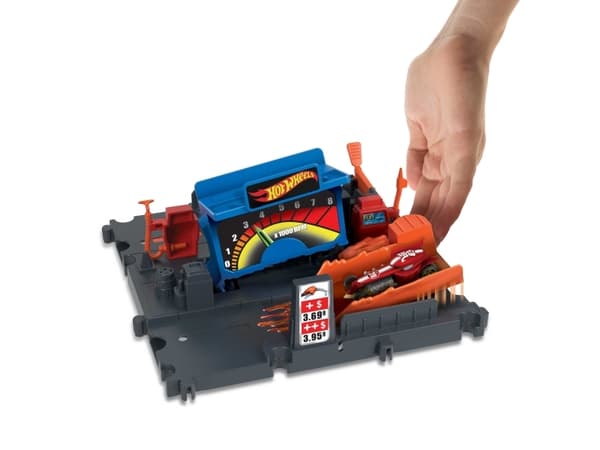 Hot Wheels City HMD53, Ajoneuvo ja ratasetti, 4 vuosi/vuosia, Muovi, Valikoidut värit