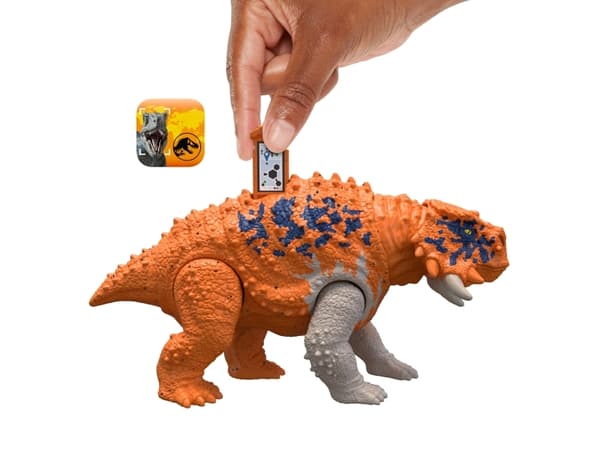 Jurassic World JURASSIC PARK TRACK & EXPLORE VEHICLE Set, Bil, Jurassic World, 4 År, Plast, Blå, Orange, Gul