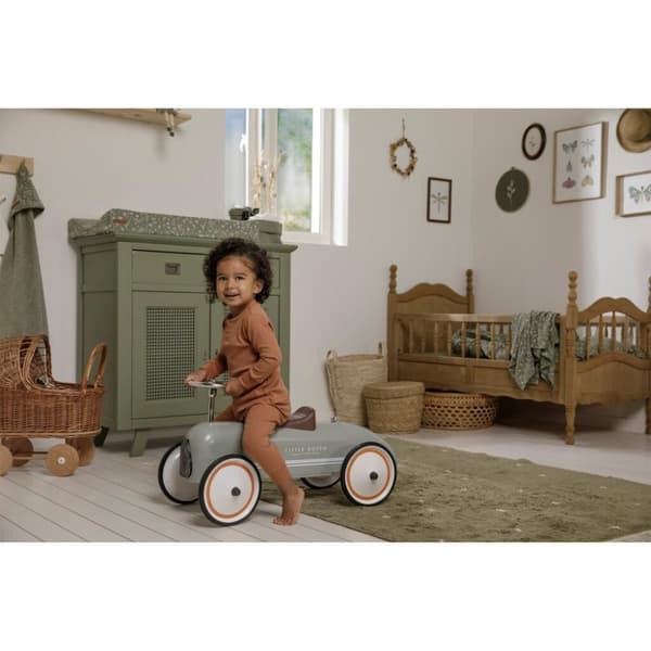 Lille hollandsk Retro loop bil 75x40x40 cm Groen